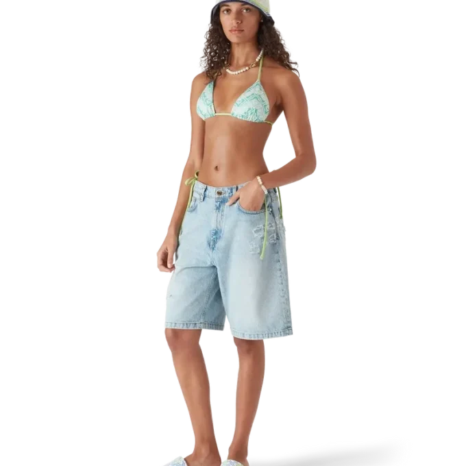 Wavy Monogram Bikini Top Wavy Monogram Bikini Top
