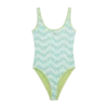 Wavy Monogram Swimsuit Wavy Monogram Swimsuit