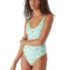 Wavy Monogram Swimsuit Wavy Monogram Swimsuit