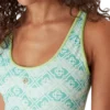 Wavy Monogram Swimsuit Wavy Monogram Swimsuit