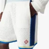 White & Blue Crochet Shorts White & Blue Crochet Shorts