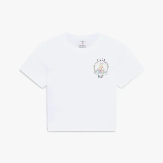 White Casa Way Baby Short Sleeve T-Shirt White Casa Way Baby Short Sleeve T-Shirt