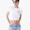 White Casa Way Baby Short Sleeve T-Shirt White Casa Way Baby Short Sleeve T-Shirt