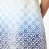 White Gradient Monogram T-Shirt Dress White Gradient Monogram T-Shirt Dress