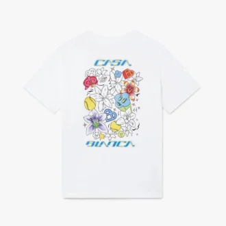 White Graffiti Short Sleeve T-Shirt White Graffiti Short Sleeve T-Shirt
