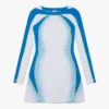 White Half-Tone Stretch Tennis Maxi Dress White Half-Tone Stretch Tennis Maxi Dress