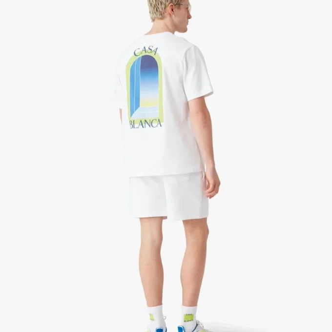 White L’arche Sweatshorts