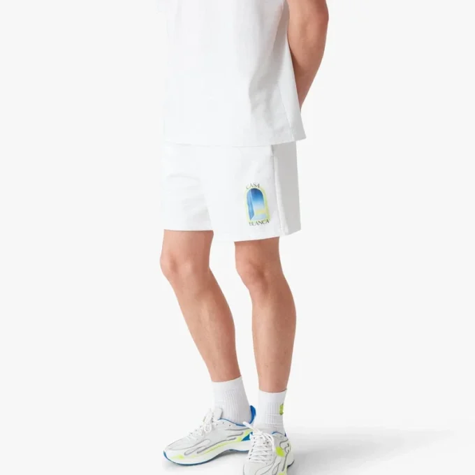 White L’arche Sweatshorts