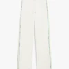 White Laurel Track Pants