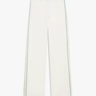 White Laurel Track Pants