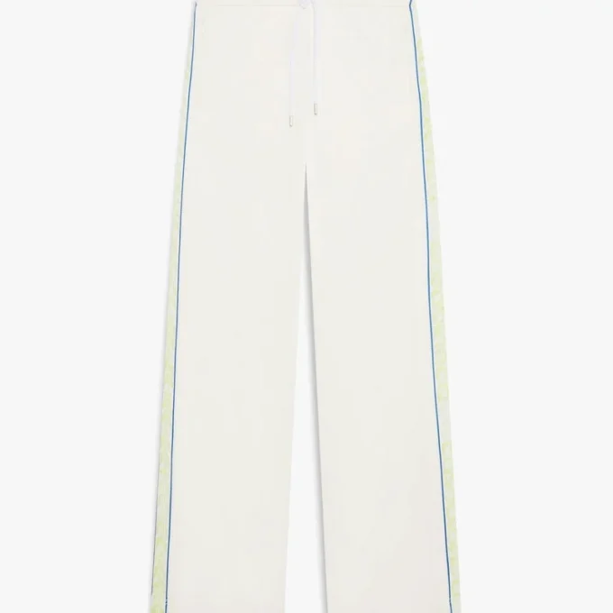 White Laurel Track Pants