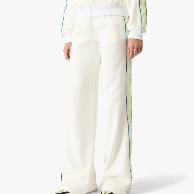 White Laurel Track Pants