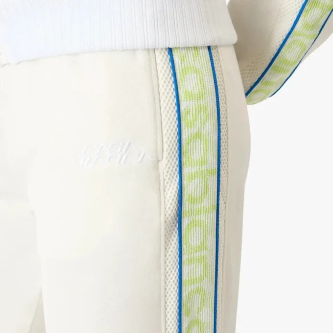 White Laurel Track Pants