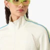 White Laurel Track Zip Jacket
