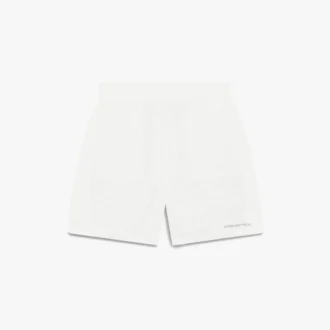 White Mesh Shorts