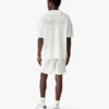 White Mesh Shorts White Mesh Shorts