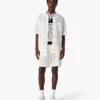 White Short Sleeve Mesh Shirt White Short Sleeve Mesh Shirt