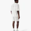 White Short Sleeve Mesh Shirt White Short Sleeve Mesh Shirt