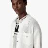 White Short Sleeve Mesh Shirt White Short Sleeve Mesh Shirt