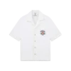 White Short Sleeve Towelling Classic Shirt