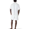 White Short Sleeve Towelling Classic Shirt