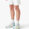 White Towelling Monogram Short White Towelling Monogram Short