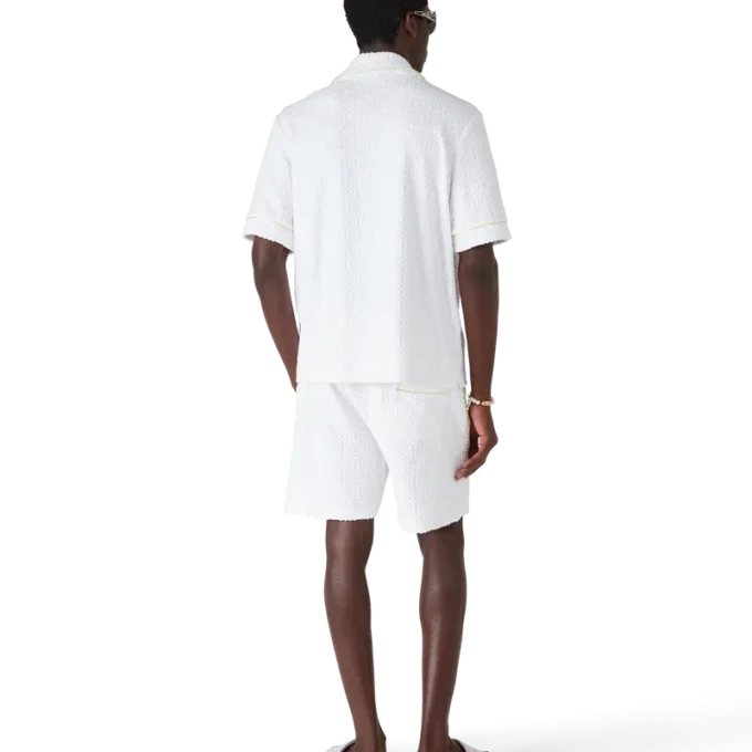 White Towelling Shorts White Towelling Shorts