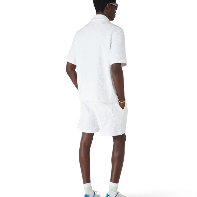 White Towelling Shorts White Towelling Shorts