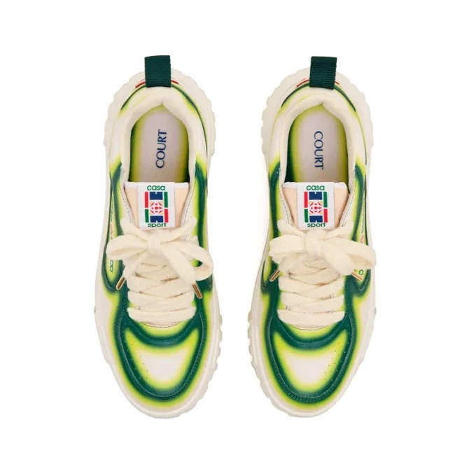 Women’s Court Green Fade Sneaker Women’s Court Green Fade Sneaker