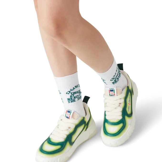 Women’s Court Green Fade Sneaker Women’s Court Green Fade Sneaker