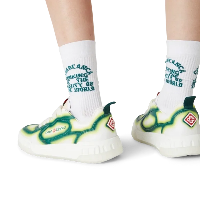 Women’s Court Green Fade Sneaker Women’s Court Green Fade Sneaker