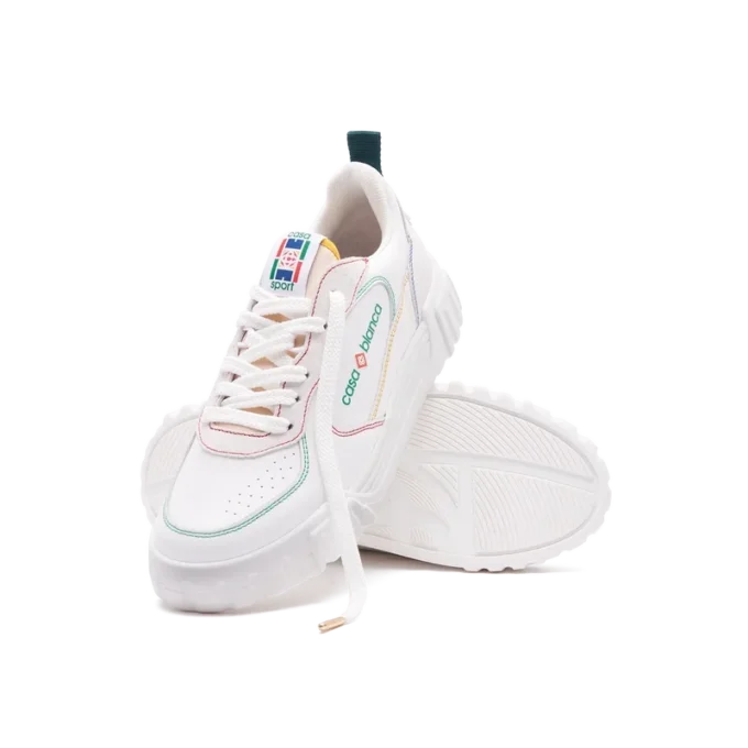 Women’s Court White & Multicolour Sneakers Women’s Court White & Multicolour Sneakers