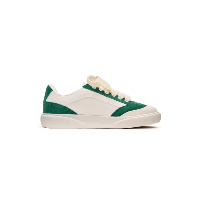 Women’s Del Mar White & Green Sneaker Women’s Del Mar White & Green Sneaker