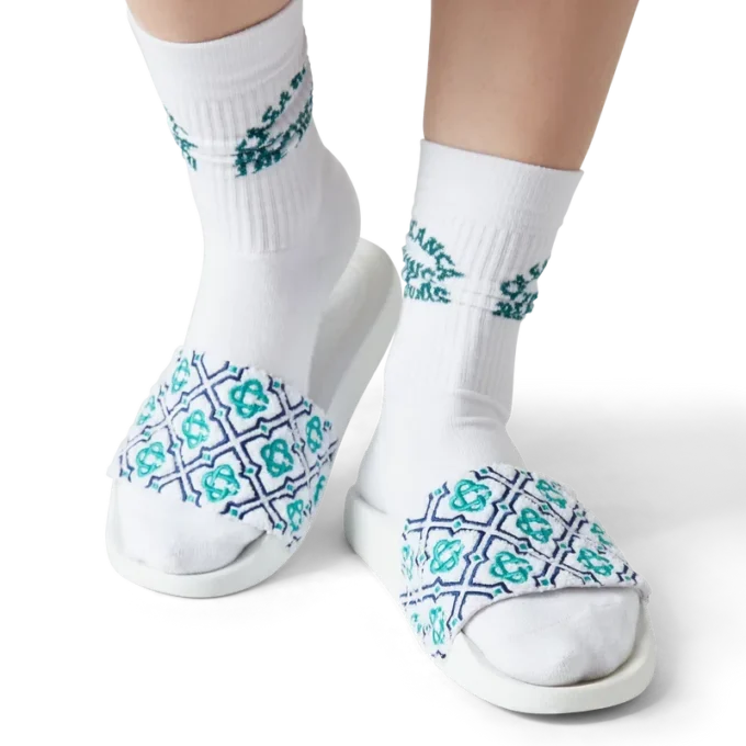 Women’s Monogram Towelling Slider Women’s Monogram Towelling Slider