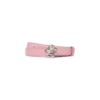 Women’s Pink Silver Cc Logo Buckle Belt Women’s Pink Silver Cc Logo Buckle Belt