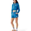 Women’s White & Blue Court Sneaker Women’s White & Blue Court Sneaker
