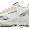 Mens Atlantis White & Chrome Sneaker