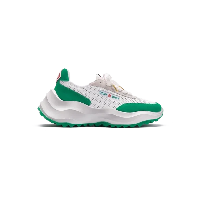 Womens Atlantis White & Tennis Green Sneaker Womens Atlantis White & Tennis Green Sneaker