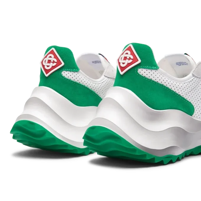 Womens Atlantis White & Tennis Green Sneaker Womens Atlantis White & Tennis Green Sneaker