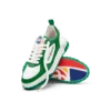 Mens Court Green & White Sneakers Mens Court Green & White Sneakers