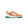 Womens Court Orange & White Sneaker