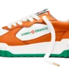 Womens Court Orange & White Sneaker