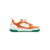 Womens Court Orange & White Sneaker