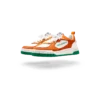 Womens Court Orange & White Sneaker