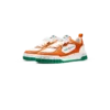 Womens Court Orange & White Sneaker