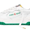 Mens Court White & Green Sneaker Mens Court White & Green Sneaker