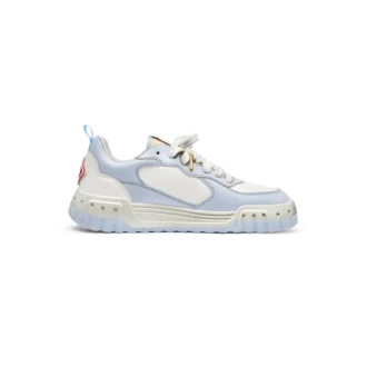 Mens Court White & Powder Blue Sneaker Mens Court White & Powder Blue Sneaker