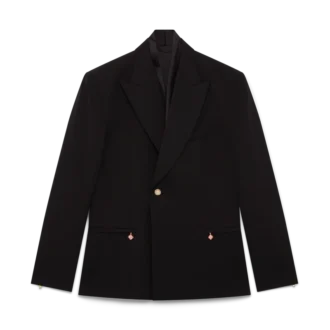 Wool Double Breasted Jacket