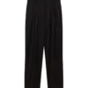 Wool Five Pleat Tailored Trousers Wool Five Pleat Tailored Trousers