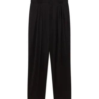Wool Five Pleat Tailored Trousers